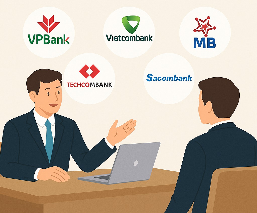 Top 5 Ngân hàng nào cho vay tín chấp phê duyệt nhanh nhất?